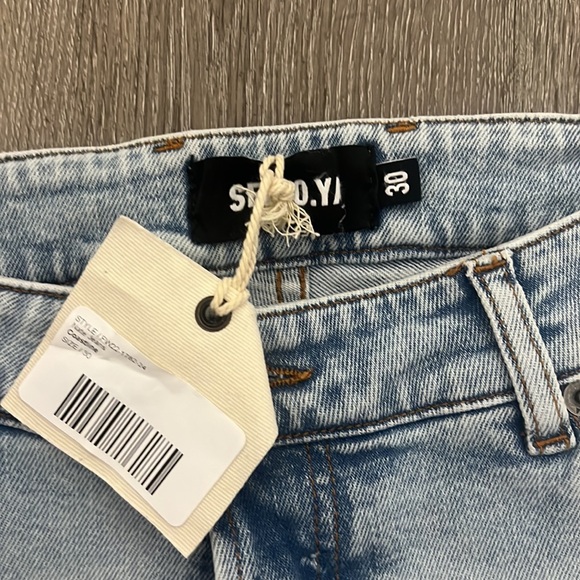 SER.O.YA Nate skinny jeans, coastline size 30 NWT - Picture 6 of 9